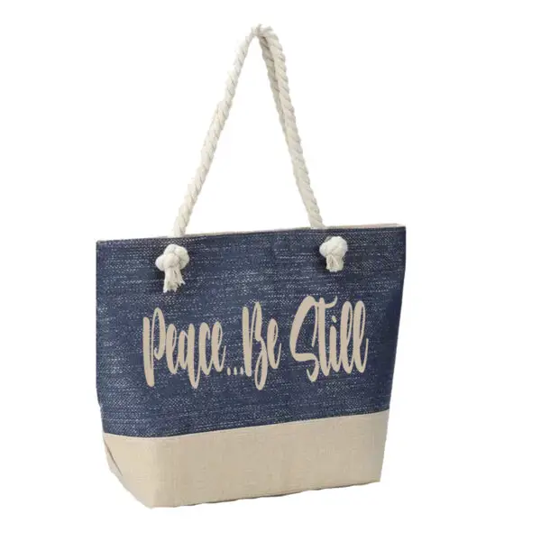 "2025" Large Bag (Denim Blue)